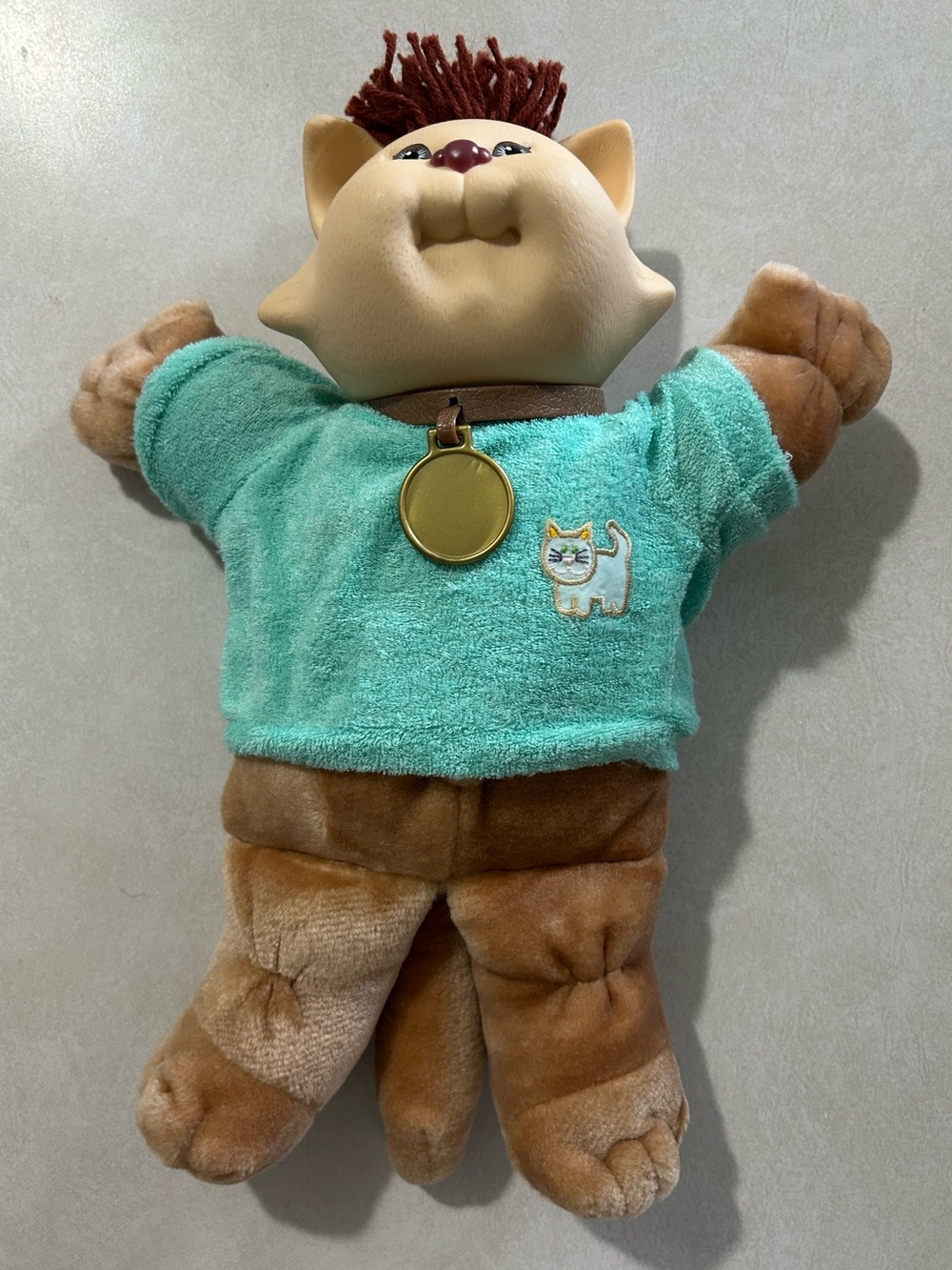 Vintage 1983 Coleco Cabbage Patch Kids Koosas Pet Cat Doll Toy‎ Stuffed
